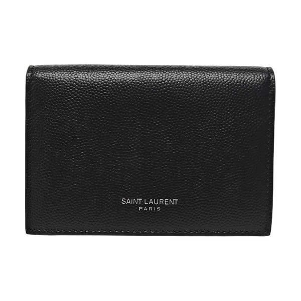 Calfskin Card Holder Black
