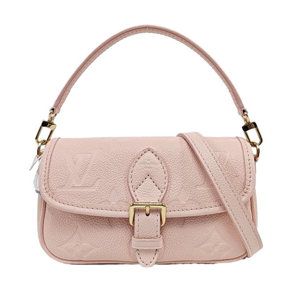 DIANE Nano Monogram Calfskin Pink