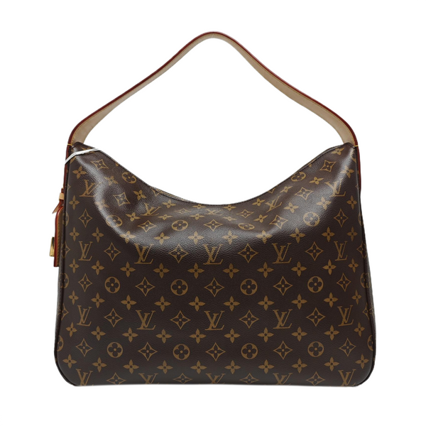 SLOUCHY MM Monogram Coated Canvas Brown