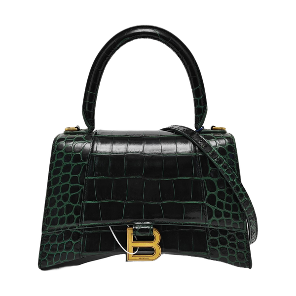 Hourglass S Calfskin Green