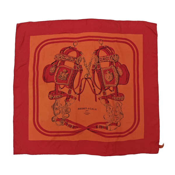 Mulberry Silk Silk Scarf Orange