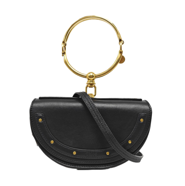 Nile Small Calfskin Black