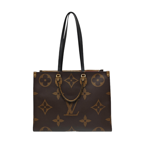 ONTHEGO GM Monogram Coated Canvas Brown
