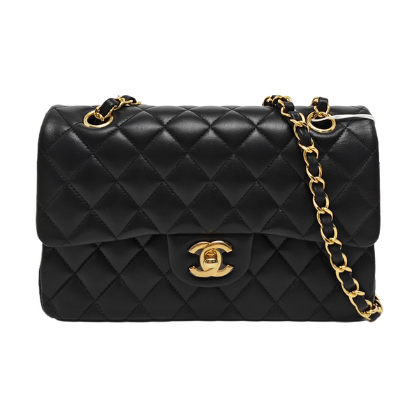 CLASSIC FLAP Small Quilted Lambskin Black