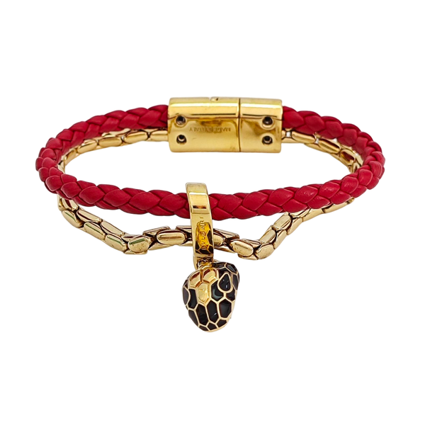 SERPENTI Metal Gold Bangle