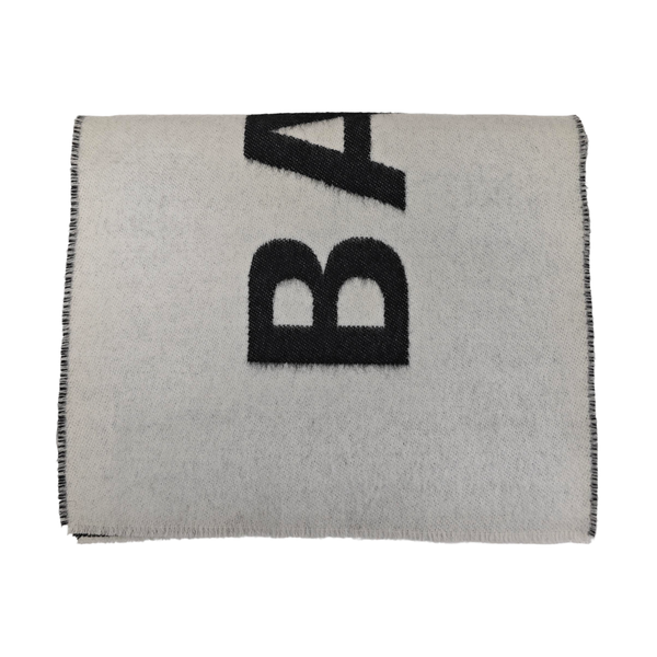 Wool Scarf White