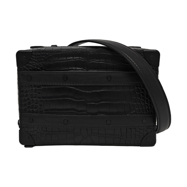 SOFT TRUNK Calfskin Black