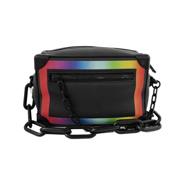 SOFT TRUNK Mini Calfskin Black