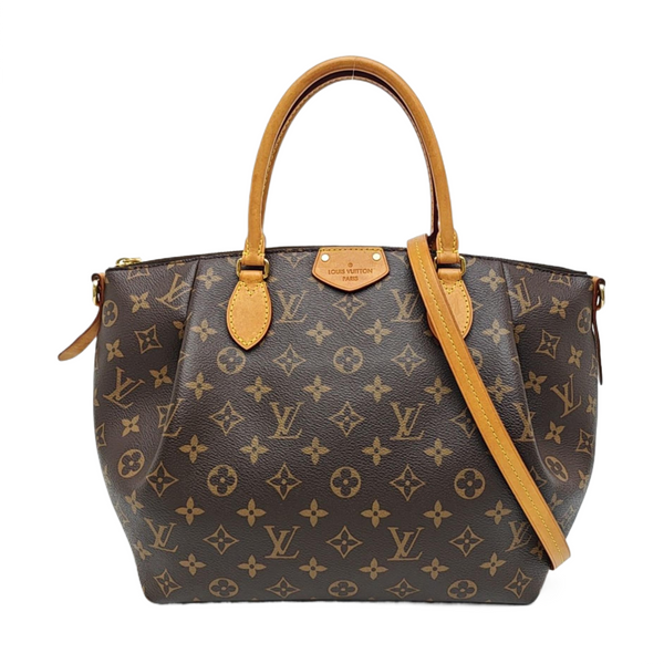 TURENNE PM Monogram Coated Canvas Brown