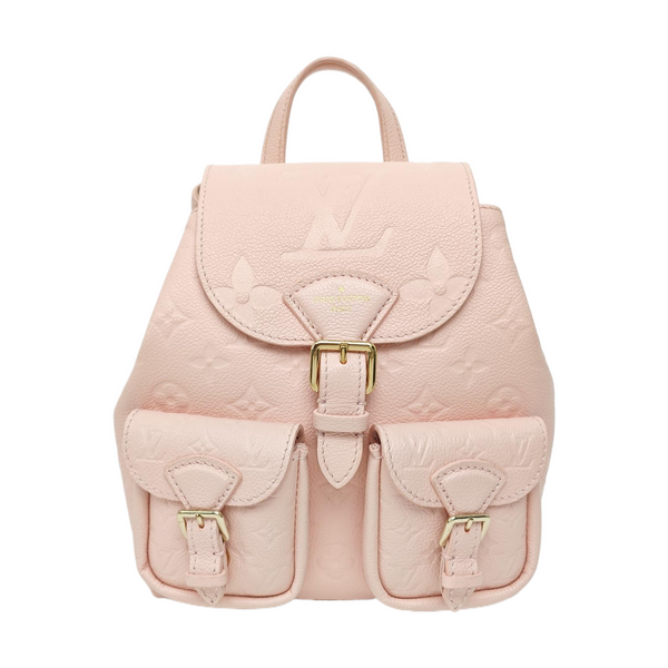 BACKUP Monogram Calfskin Pink