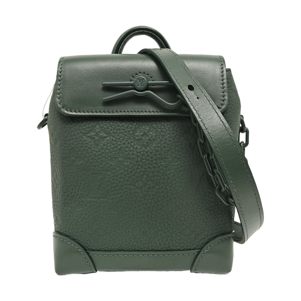 STEAMER Super Mini Monogram Calfskin Green