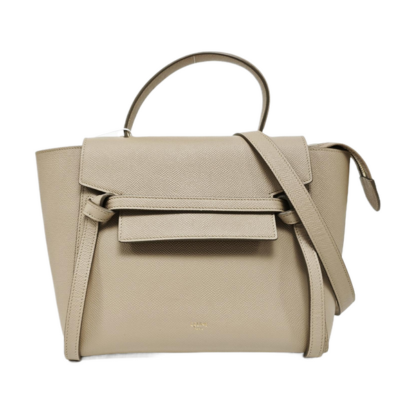 BELT Micro Calfskin Beige