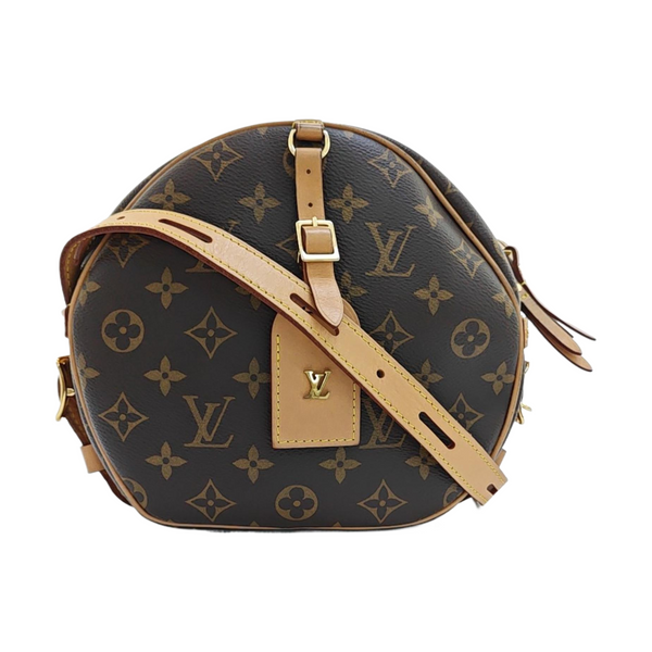 BOITE CHAPEAU MM Monogram Coated Canvas Brown