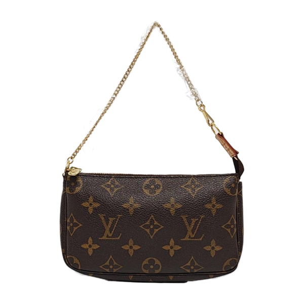 ACCESSOIRES Mini Monogram Coated Canvas Brown