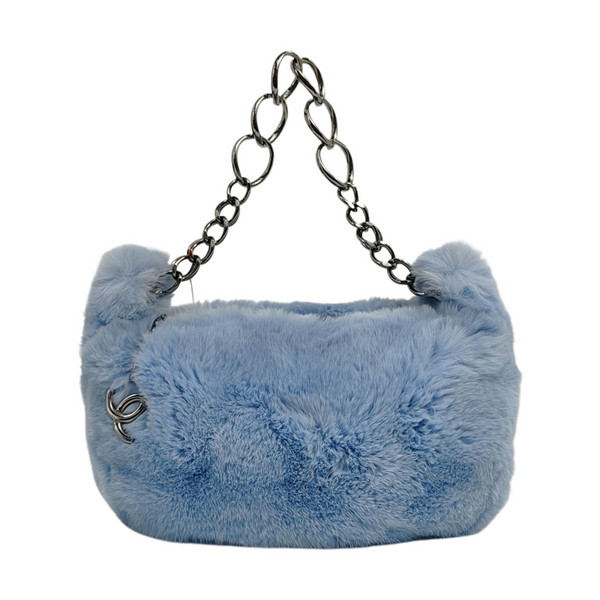 Rabbit Fur Blue