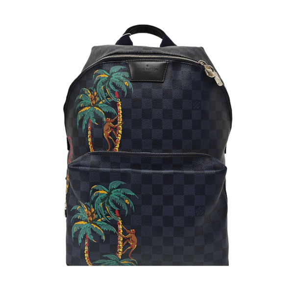 APOLLO Damier Coated Canvas Blue