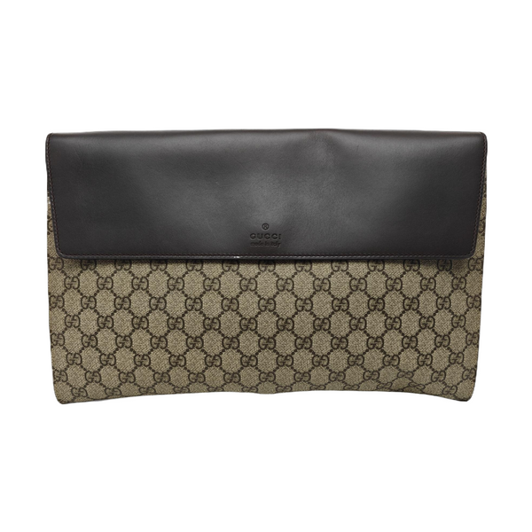 GG Supreme Monogram Coated Canvas Beige