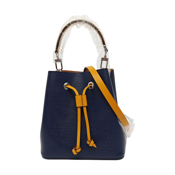 Authenticated pre-owned NÉONOÉ BB Epi Blue - Bucket Bag at Looply