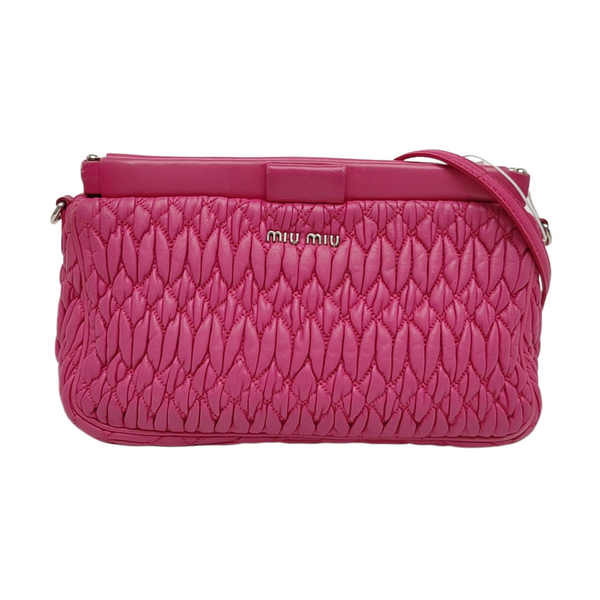 Matelassé Quilted Lambskin Pink