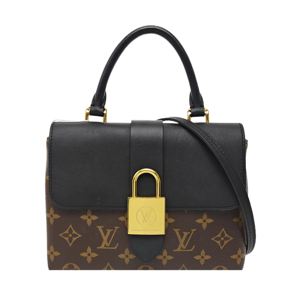LOCKY BB Monogram Coated Canvas Brown