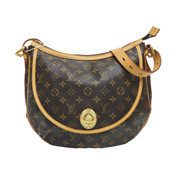 TULUM GM Monogram Coated Canvas Brown
