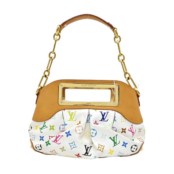 LV × TM JUDY PM Monogram Coated Canvas White