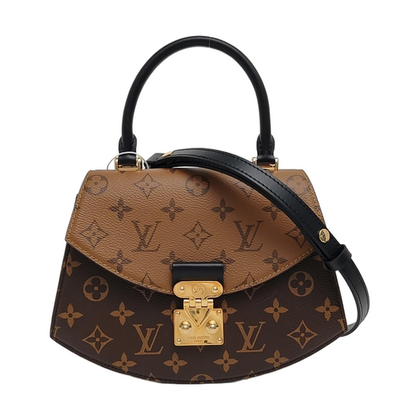 EDEN Monogram Coated Canvas Brown