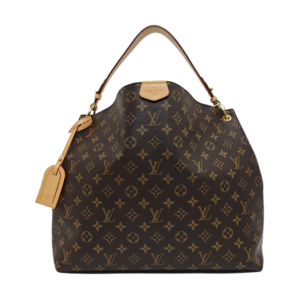 GRACEFUL TPM Monogram Coated Canvas Brown
