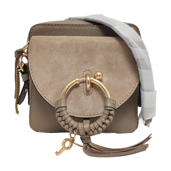 Joan Small Calfskin Gray