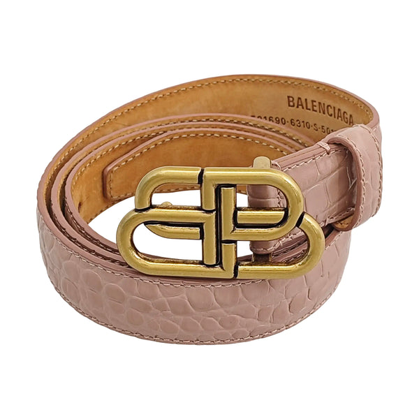 Leather Belt Red