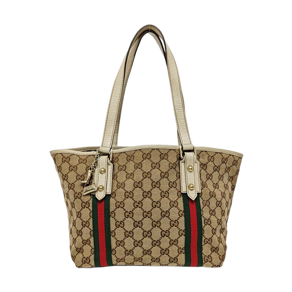 Jolicoeur Medium Monogram Coated Canvas Beige