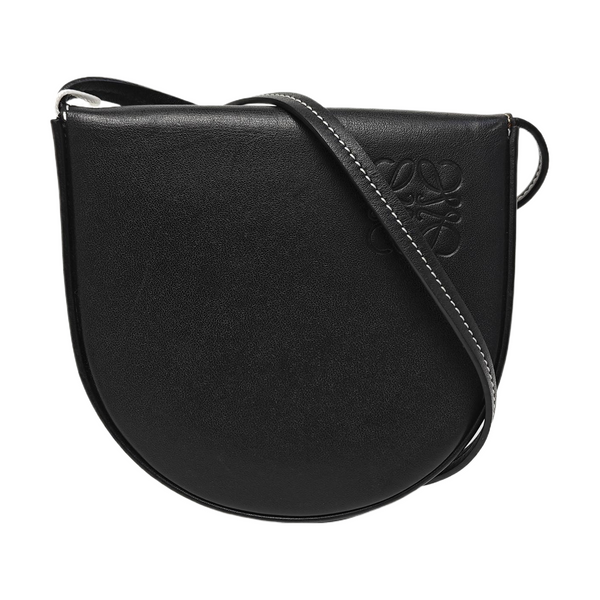 Heel Small Calfskin Black