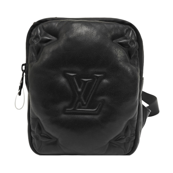 Monogram Lambskin Belt Bag Black
