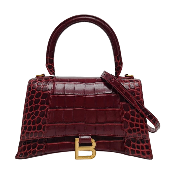 Hourglass S Calfskin Red