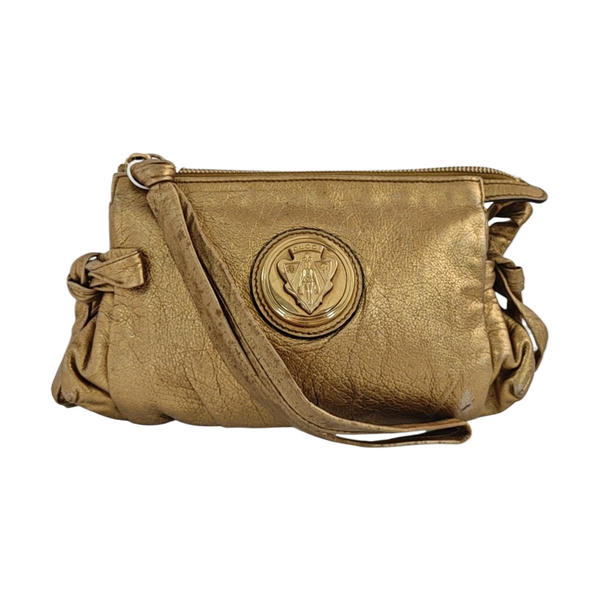 Calfskin Clutch Gold