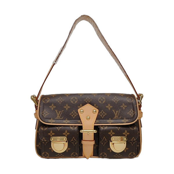 HUDSON PM Monogram Coated Canvas Brown
