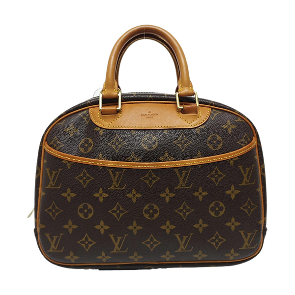 DEAUVILLE Monogram Coated Canvas Brown