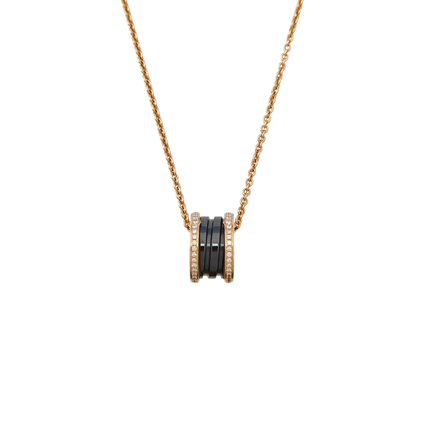 B.ZERO1 18k Rose Gold Necklace