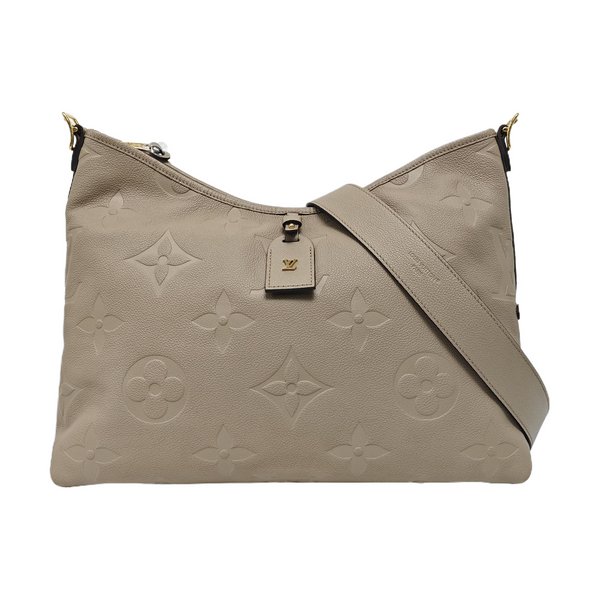 CARRYALL MM Monogram Calfskin Gray