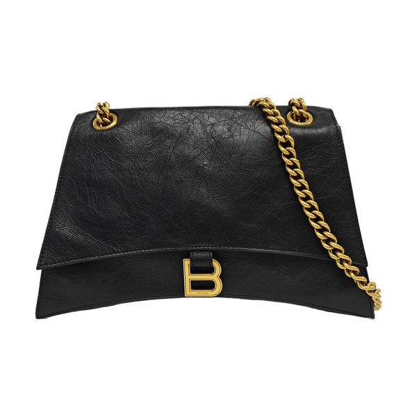 Crush Medium Calfskin Black
