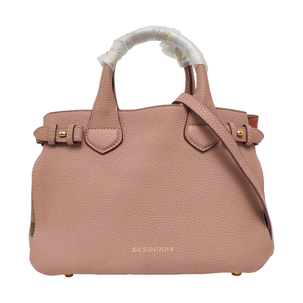 The Banner Small Calfskin Pink