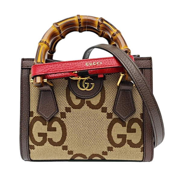 Diana Mini Monogram Canvas Beige