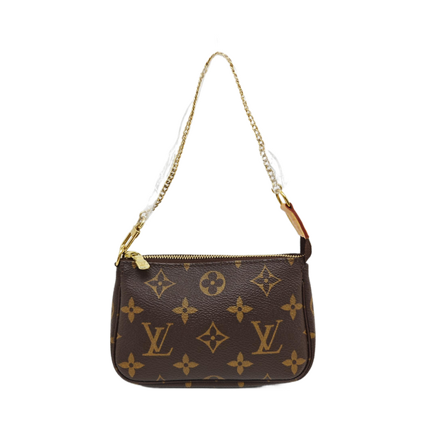 ACCESSOIRES Mini Monogram Coated Canvas Brown