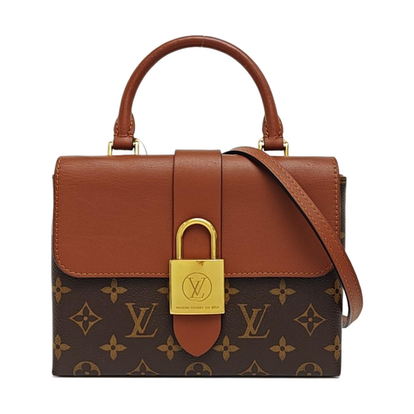 LOCKY BB Monogram Coated Canvas Brown