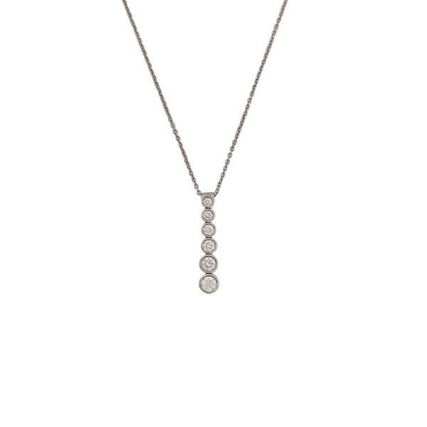 Tiffany Jazz Platinum 950 Silver Necklace