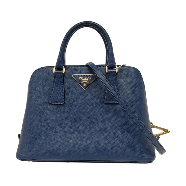 Authenticated pre-owned Promenade Saffiano Calfskin Blue - Tote Bag at Looply