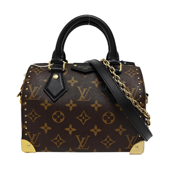 SPEEDY TRUNK 20 Monogram Coated Canvas Brown
