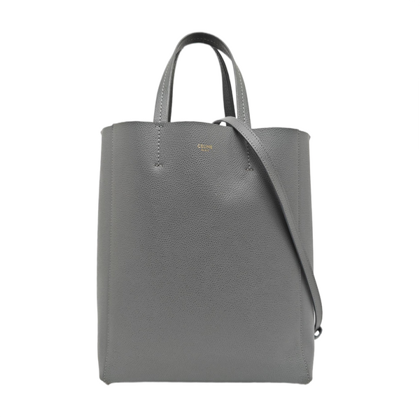 CABAS Small Calfskin Gray