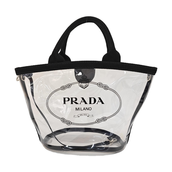Special Material Top Handle Bag Clear