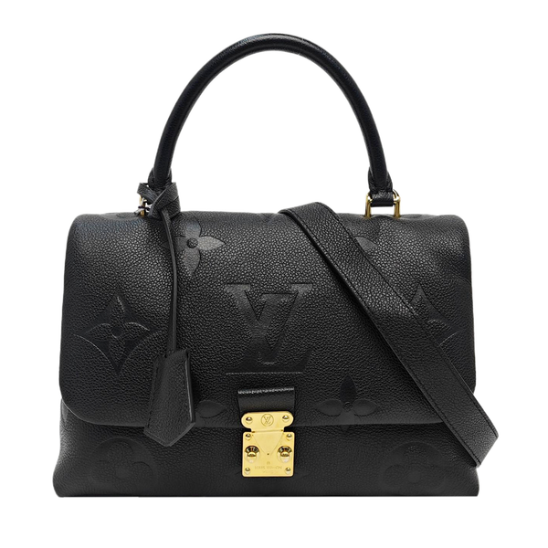 MADELEINE Monogram Calfskin Black